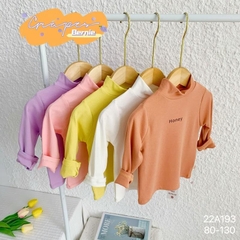 ÁO GIỮ NHIỆT CỔ 3P HONEY CHO BÉ