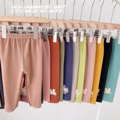 SET 4 QUẦN LEGGING LÓT LÔNG CHO BÉ