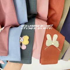 SET 4 QUẦN LEGGING LÓT LÔNG CHO BÉ