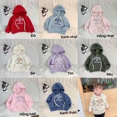 ÁO HOODIE NỈ BÔNG CHO BÉ