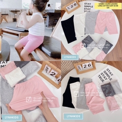 SET 4 QUẦN LEGGING LỬNG CHO BÉ