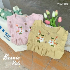 VÁY BÉ GÁI BERNIE THÊU HOA NGỰC