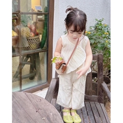 BỘ ĐŨI BÈO ỐNG SỚ 3 MÀU CHO BÉ
