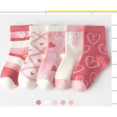 SET 5 ĐÔI TẤT XUẤT HÀN CHO BÉ TRAI/BÉ GÁI