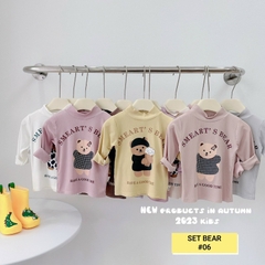 SET 3 ÁO GIỮ NHIỆT BEAR CHO BÉ