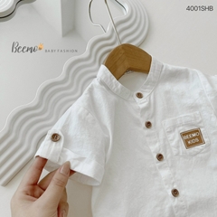 BỘ SƠ MI CỔ TÀU PHỐI TÚI BEEMO KIDS