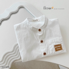 BỘ SƠ MI CỔ TÀU PHỐI TÚI BEEMO KIDS