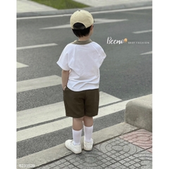 BỘ POLO CỘC TAY THỂ THAO PHỐI KHUY