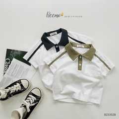 BỘ POLO CỘC TAY THỂ THAO PHỐI KHUY