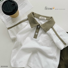 BỘ POLO CỘC TAY THỂ THAO PHỐI KHUY