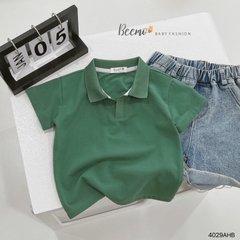 ÁO CỘC TAY POLO CỔ V