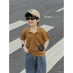 ÁO CỘC TAY POLO CỔ V