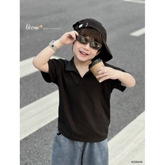 ÁO CỘC TAY POLO CỔ V
