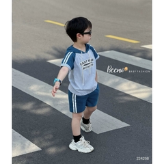 BỘ HOODIE PHỐI DÂY DỆT EAST HIGH