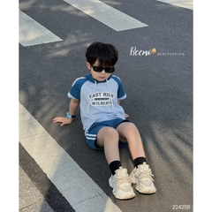 BỘ HOODIE PHỐI DÂY DỆT EAST HIGH