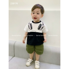 BỘ BÉ TRAI PHỐI MÀU TAI NGHE