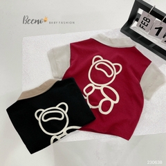 SET BỘ POLO CỘC TAY BEEMO IN GẤU