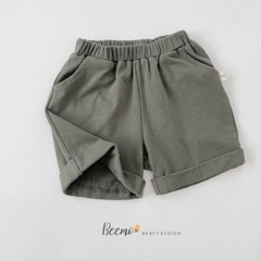 BỘ POLO PHỐI KHOÁ CỘC TAY CHO BÉ