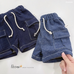 QUẦN GIẢ BÒ TÚI HỘP CHO BÉ
