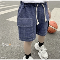 QUẦN GIẢ BÒ TÚI HỘP CHO BÉ