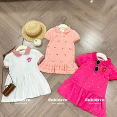 VÁY POLO CỘC TAY SIÊU XINH CHO BÉ