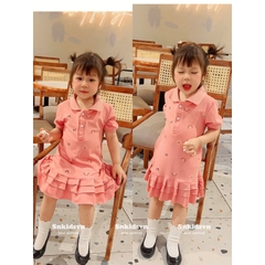 VÁY POLO CỘC TAY SIÊU XINH CHO BÉ