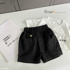 QUẦN SHORT KAKI BEEMO PHỐI TÚI
