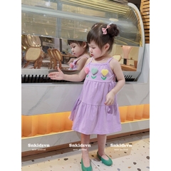 VÁY HAI DÂY COTTON SIÊU XINH