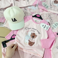 SET 3 CHI TIẾT GẤU THỎ KÈM MŨ