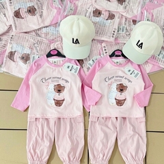 SET 3 CHI TIẾT GẤU THỎ KÈM MŨ