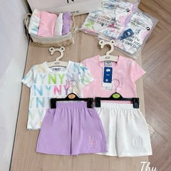 SET 2 BỘ N.Y TONE HỒNG CHO BÉ