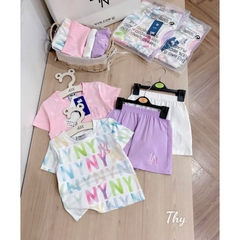 SET 2 BỘ N.Y TONE HỒNG CHO BÉ