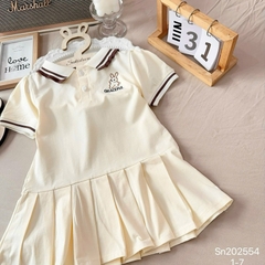 VÁY POLO THÊU HÌNH SIÊU XINH