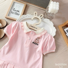 VÁY POLO THÊU HÌNH SIÊU XINH