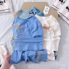 SET 3 BỘ THÚ RỪNG TONE XANH