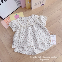 SET BỘ LINEN CỔ SEN PHỐI REN
