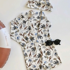 BỘ BƠI ANIMALS KÈM MŨ