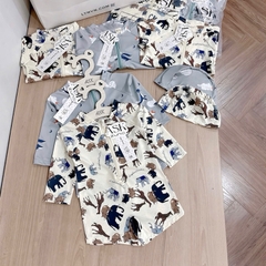BỘ BƠI ANIMALS KÈM MŨ