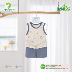 BỘ BA LỖ IN HÌNH KHỦNG LONG HÃNG ANMINAZA CHO BÉ
