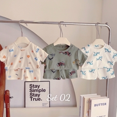 SET 3 BỘ XUẤT DƯ CỘC TAY BÉ TRAI