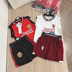 SET 2 BỘ BA LỖ BÓNG ĐÁ ĐỎ TRẮNG