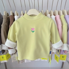 ÁO GIỮ NHIỆT LÓT LÔNG  CHO BÉ GÁI