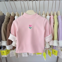 ÁO GIỮ NHIỆT LÓT LÔNG  CHO BÉ GÁI