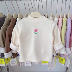 ÁO GIỮ NHIỆT LÓT LÔNG  CHO BÉ GÁI