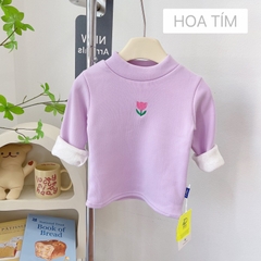 ÁO GIỮ NHIỆT LÓT LÔNG  CHO BÉ GÁI