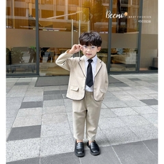 SET VEST 2 MÀU PHỐI VIỀN KÈM CÀ VẠT