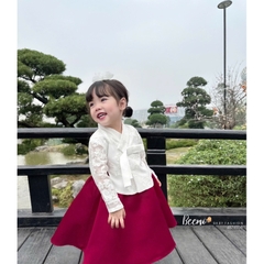 SET HANBOK PHỐI REN KÈM KẸP TÓC