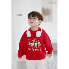ÁO NỈ IN HÌNH NOEL CHO BÉ