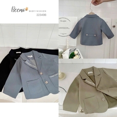 SET VEST IN CHỮ CÁ TÍNH CHO BÉ
