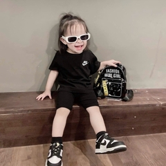SET 3 QUẦN LEGGING ĐÙI ĐEN HỒNG KẺ